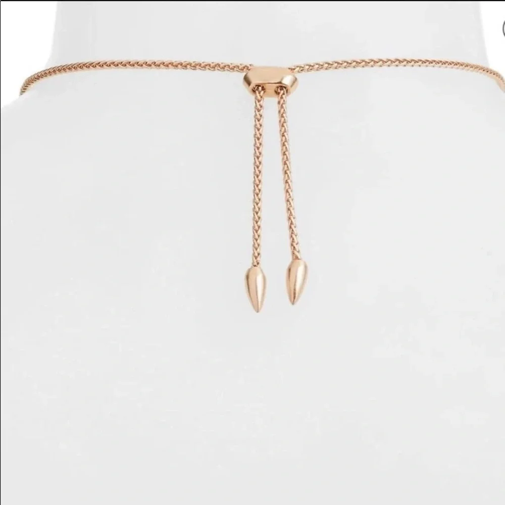Kendra Scott Aislinn Rose Gold Pendant Necklace